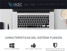 Tablet Screenshot of fussion.com.mx